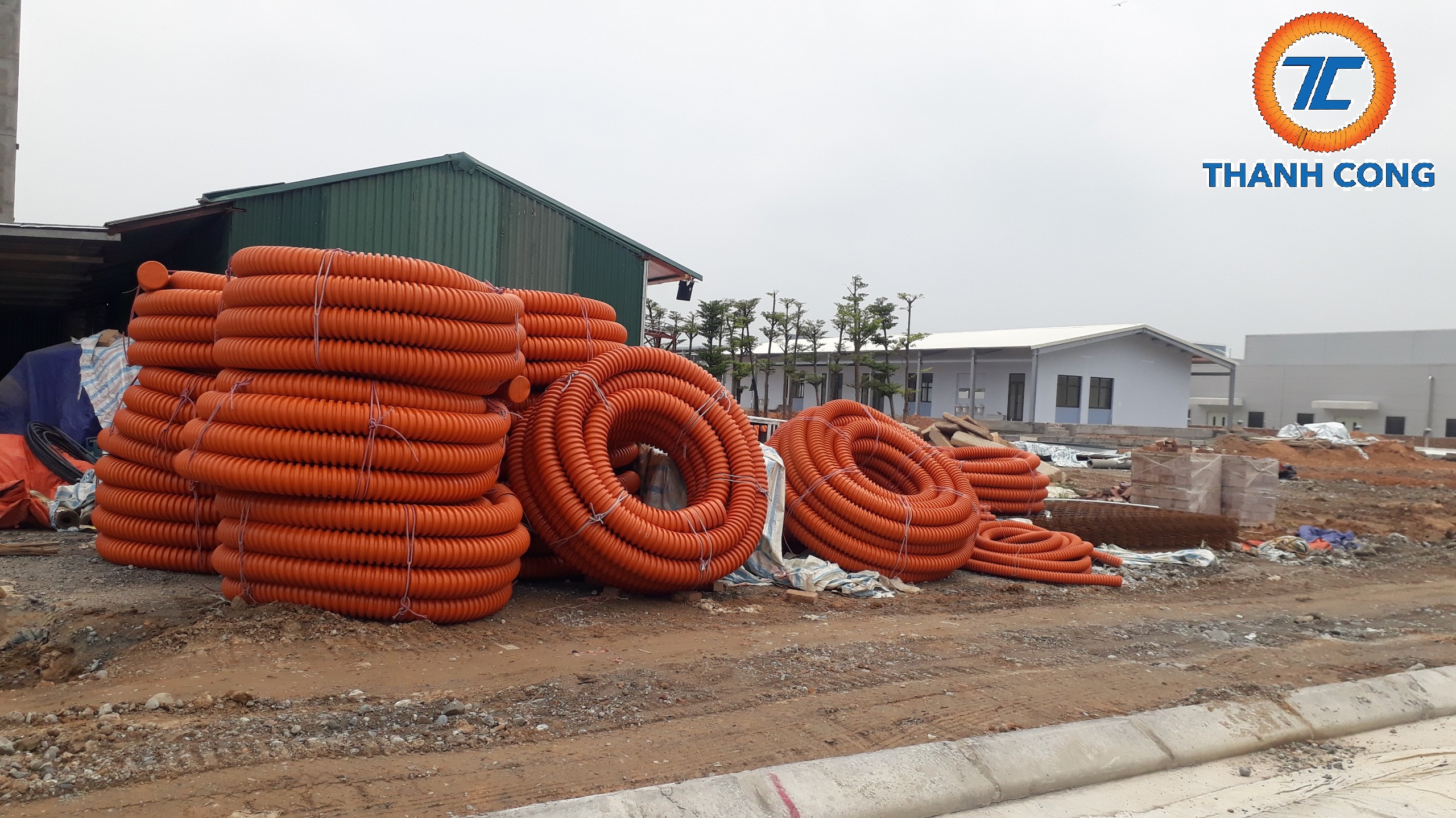 Ống nhựa xoắn HDPE Tiến Công của Công ty Cổ phần Hợp tác Thành Công